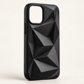 Black Origami Phone Case — view 1