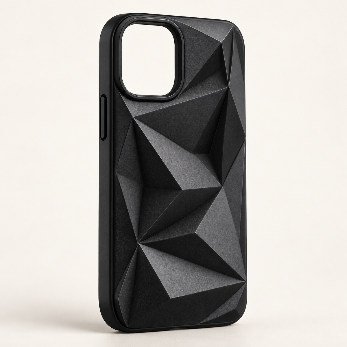 Black Origami Phone Case — view 1