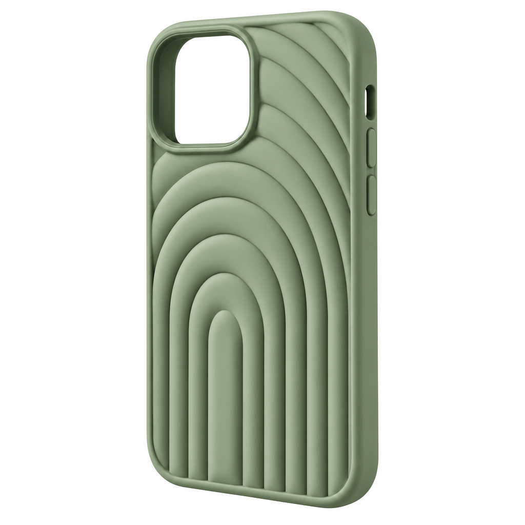Sage Sculpted Arch Phone Case — view 4
