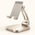 Champagne Curved-Arm Phone Stand — view 1